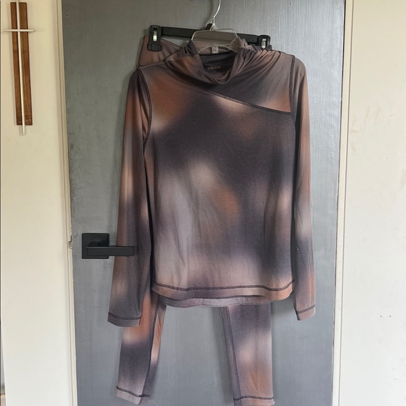 Indyeva tie dye top/tunic & leggings set - size small - Picture 1 of 6